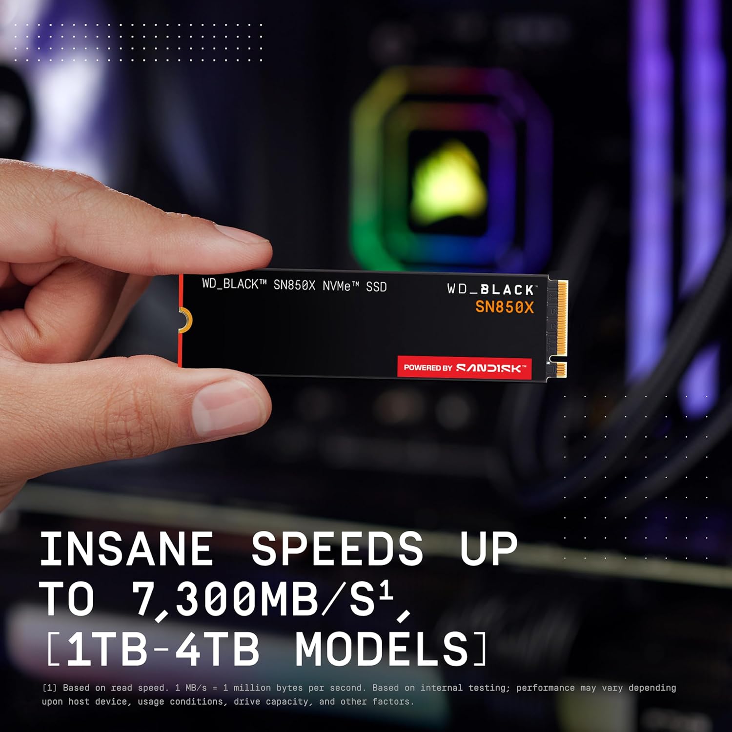 WD Black SN850X 1TB NVMe Gen4